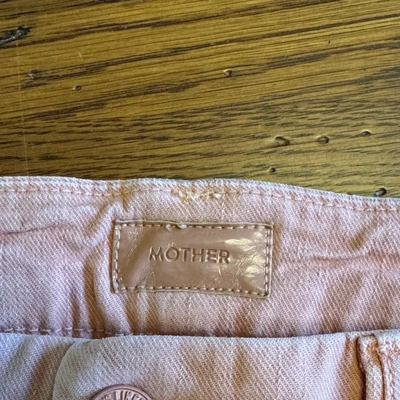 MOTHER Peach Flare Jeans - Picture 2 of 7